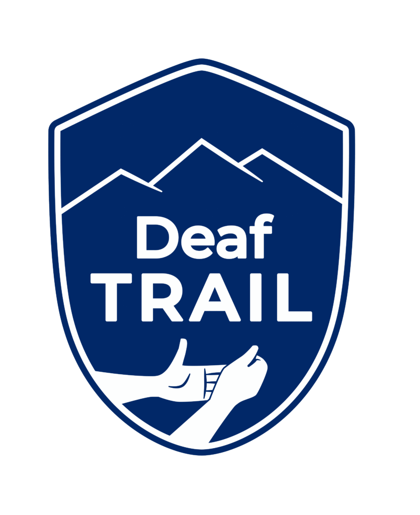 Deaf TRAIL Final Logo BLUE solid