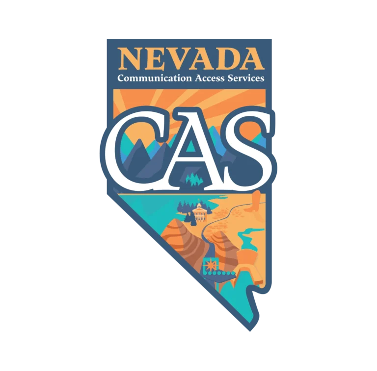 Nevada Communication Access Services (CAS) logo